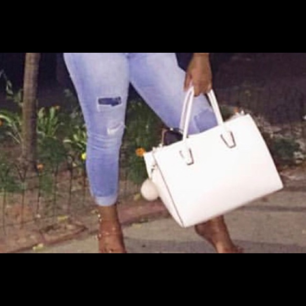 Stylish Cream Tote